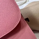 Hermes Women Constance 24 Bag Epsom Leather-Pink/Silver