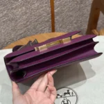 Hermes Women Constance 24 Bag Epsom Leather-Purple