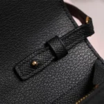 Hermes Women Constance Long To Go in Epsom Leather-Black/Gold