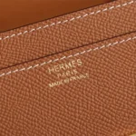 Hermes Women Constance Long To Go in Epsom Leather-Brown