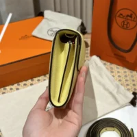 Hermes Women Constance Long To Go in Epsom Leather-YellowGold (1)