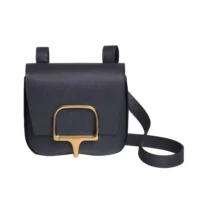 Hermes Women Della Cavalleria Mini Bag Epsom Leather-Black