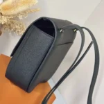 Hermes Women Della Cavalleria Mini Bag Epsom Leather-Black/Gold