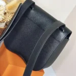 Hermes Women Della Cavalleria Mini Bag Epsom Leather-Black/Silver