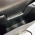 Hermes Women Della Cavalleria Mini Bag Epsom Leather-Black/Silver