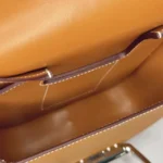 Hermes Donne Della Cavalleria Mini Borsa Epsom Pelle-Marrone