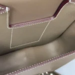 Hermes Women Della Cavalleria Mini Bag Epsom Leather-Grey/Silver