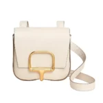 Hermes Women Della Cavalleria Mini Bag Epsom Leather-White