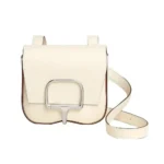 Hermes Women Della Cavalleria Mini Bag Epsom Leather-White