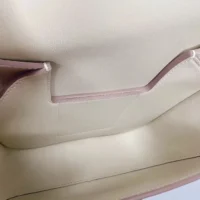 Hermes Women Della Cavalleria Mini Bag Epsom Leather-WhiteSilver (1)