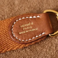 Hermes Women Evelyne 16 Amazone in Clemence Leather-BrownGold (10)