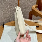 Hermes Women Evelyne 16 Amazone in Clemence Leather-White