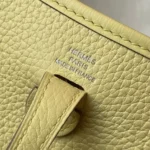 Hermes Women Evelyne 16 Amazone in Clemence Leather-Yellow