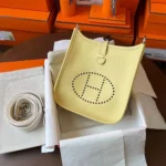 Hermes Women Evelyne 16 Amazone in Clemence Leather-Yellow