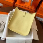 Hermes Women Evelyne 16 Amazone in Clemence Leather-Yellow