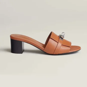 Hermes Women Gigi 50 Sandal-Brown H231063Z