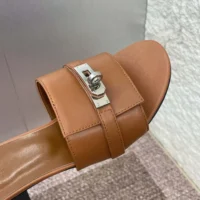 Hermes Women Gigi 50 Sandal-Brown H231063Z (1)