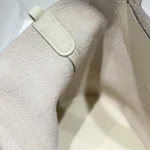 Hermes Women In the Loop 18 Handbag Clemence Leather-White/Silver