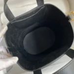 Hermes Women In the Loop 18 Handbag Clemence Leather-Black