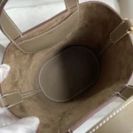 Sac à main Hermès Femme In the Loop 18 en cuir Clémence - Gris/Or