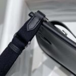 Hermes Women Jyspiere in Evercolor Leather-Black/Silver - Image 10