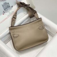 Hermes Women Jyspiere in Evercolor Leather-Gray (1)