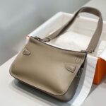 Hermes Women Jyspiere in Evercolor Leather-Gray