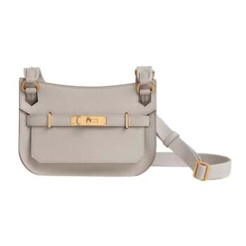 Hermes Women Jyspiere in Evercolor Leather-White