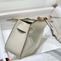 Hermes Women Jyspiere in Evercolor Leather-WhiteGold (1)