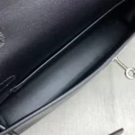 Hermes Women Kelly To Go in Epsom Leather-Black/Silver