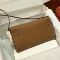 Hermes Women Kelly To Go in Epsom Leather-BrownGold (1)