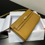Hermes Women Kelly To Go in Epsom Leather-Gold