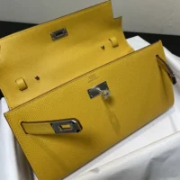 Hermes Women Kelly To Go in Epsom Leather-GoldSilver (1)