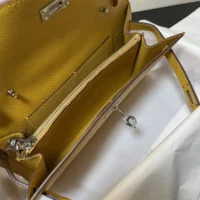 Hermes Women Kelly To Go in Epsom Leather-GoldSilver (1)