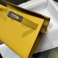 Hermes Women Kelly To Go in Epsom Leather-GoldSilver (1)