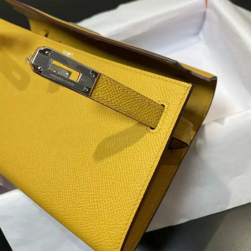 Hermes Women Kelly To Go in Epsom Leather-Gold/Silver