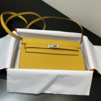 Hermes Women Kelly To Go in Epsom Leather-GoldSilver (1)