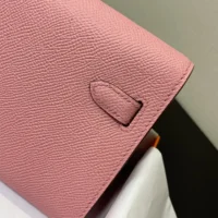 Hermes Women Kelly To Go in Epsom Leather-Pink (1)