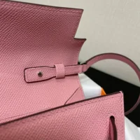 Hermes Women Kelly To Go in Epsom Leather-Pink (1)