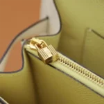 Hermes Women Kelly To Go in Epsom Leather-White/Gold