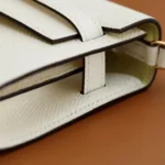 Hermes Women Kelly To Go in Epsom Leather-White/Gold