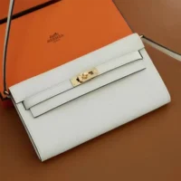 Hermes Women Kelly To Go in Epsom Leather-WhiteGold (1)