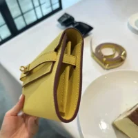 Hermes Women Kelly To Go in Epsom Leather-Yellow (1)