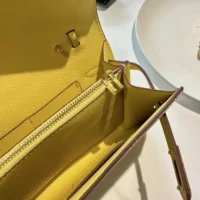 Hermes Women Kelly To Go in Epsom Leather-Yellow (1)