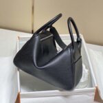 Hermes Women Lindy 26 in Clemence Leather-Black