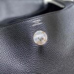 Hermes Women Lindy 26 in Clemence Leather-Black