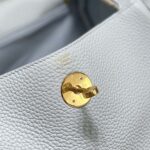 Hermes Women Lindy 26 in Clemence Leather-Blue