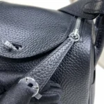 Hermes Women Lindy Mini 19 in Clemence Leather-Black