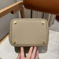 Hermes Women Picotin Lock 18cm in Cowhide leather-Beige (1)
