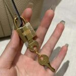 Hermes Women Picotin Lock 18cm in Cowhide leather-Gray